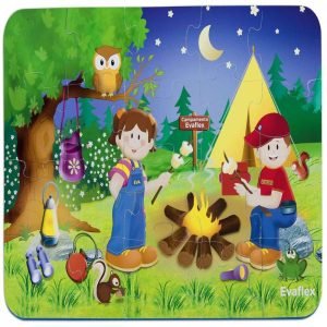Rompecabezas x20 piezas- Camping