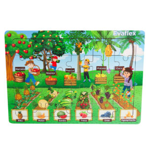 ROMPECABEZAS MADERA C/30 FRUTAS Y ARBOL
