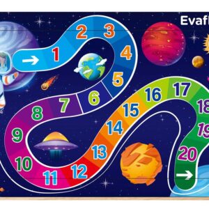 ROMPECABEZAS MADERA C/20 NUMEROS ESPACIO