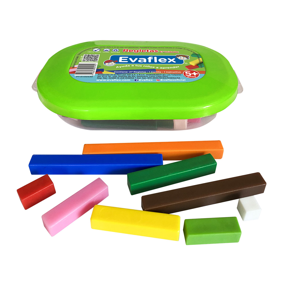 REGLETAS DE CUISENAIRE C/27