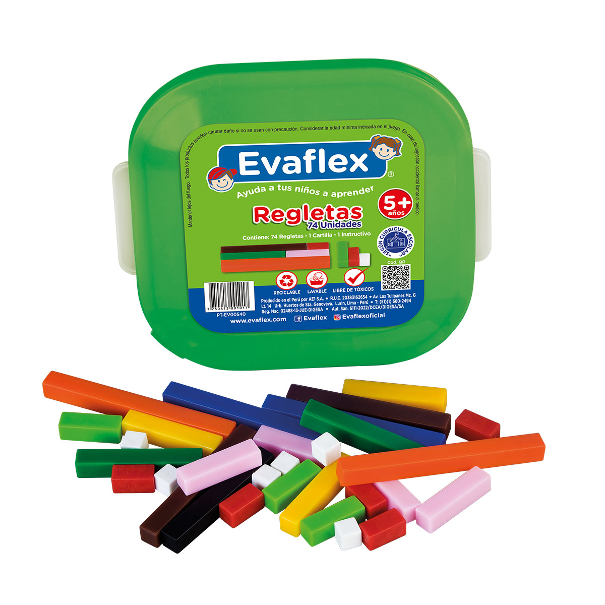 REGLETAS DE CUISENAIRE C/74