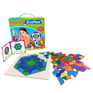 MANDALAS C/1 BASE DE PLASTICO Y 144 PZAS