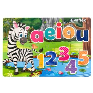 ROMPECABEZAS MADERA C/20 ZEBRA