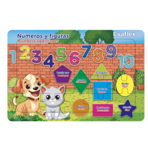 ROMPECABEZAS MADERA C/20 NUM.Y FIG.GEOME