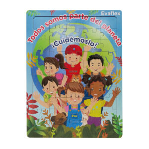 ROMPECABEZAS MADERA C/50 SOMOS PLANETA