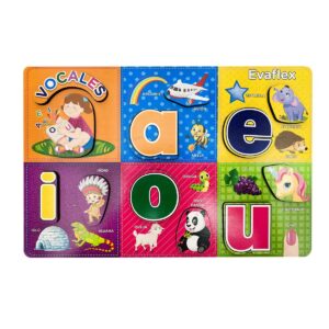 ENCAJE VOCALES C/12 PZS