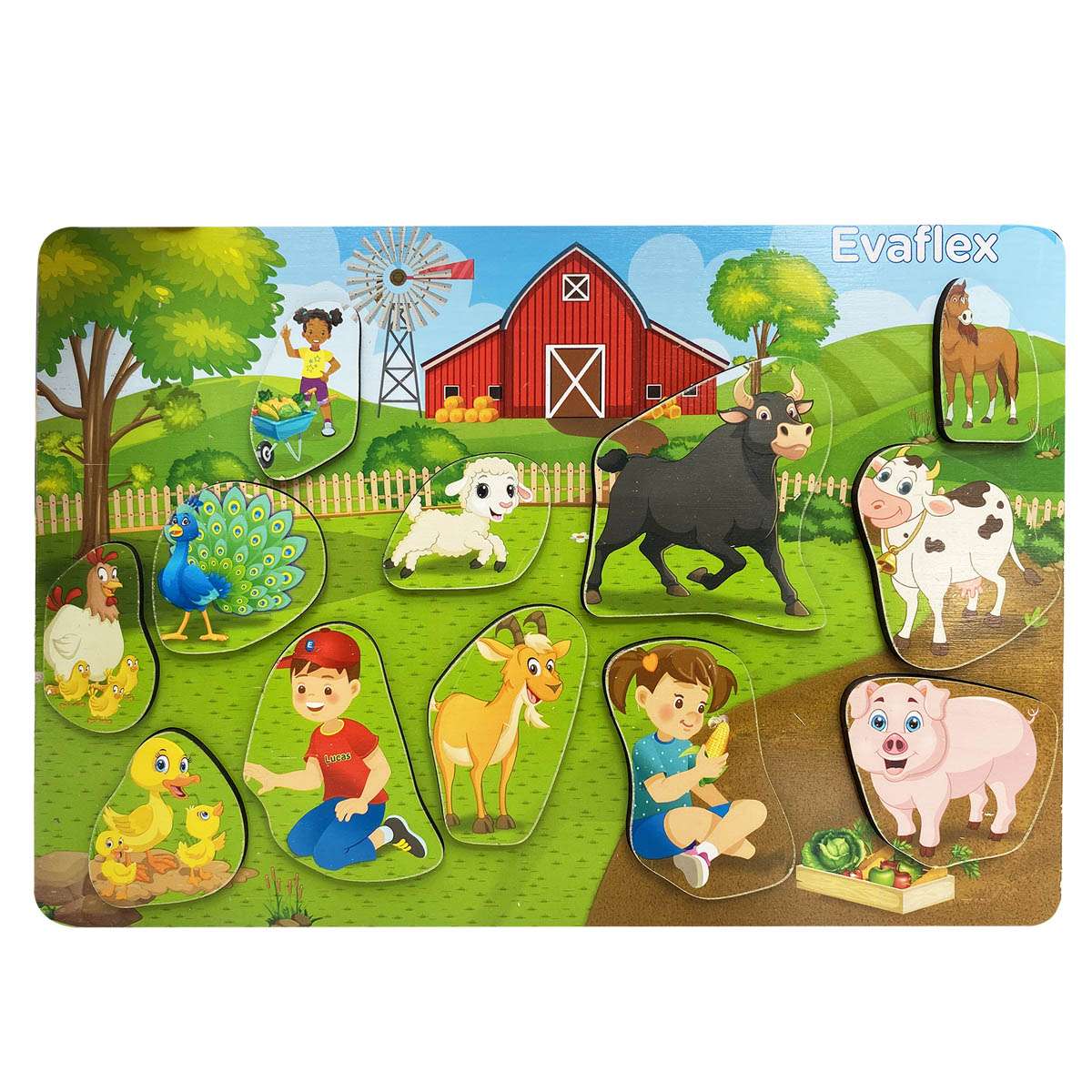 ENCAJE GRANJA C/12 PZS