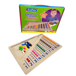 TABLERO DE CONTEO MONTESSORI