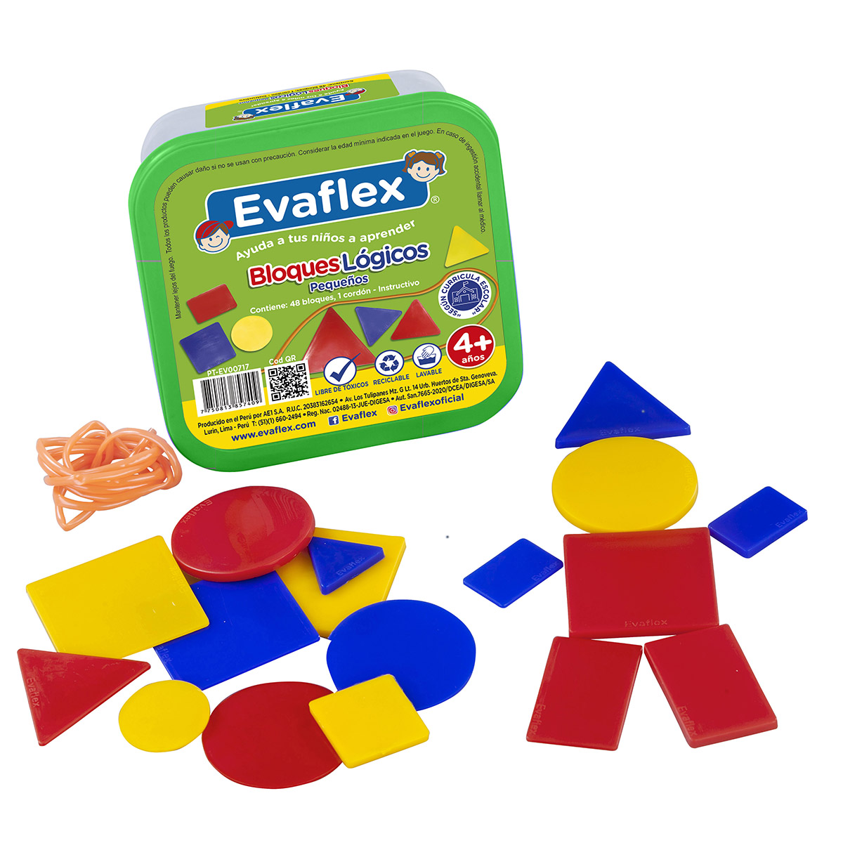 BLOQUES LOGICOS PAQUEÑOS C/48