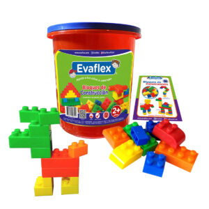 BLOQUES DE CONSTRUCCION TIPO LEGO C/61PZ