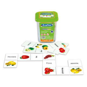 DOMINO/PLASTICO FRUTAS C/28