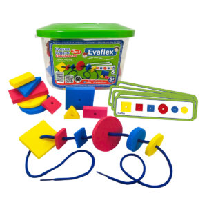 BLOQUES LOGICOS ENHEBRADOS C/48 + 6 CART