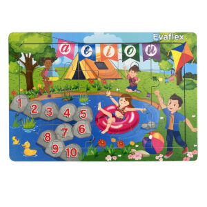 ROMPECABEZAS MADERA C/20 NUMEROS ESTANQU