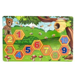 ROMPECABEZAS MADERA C/20 NUMEROS PANAL