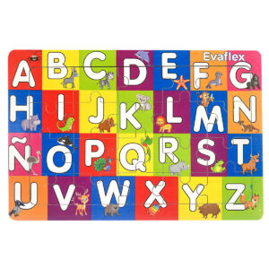 ROMPECABEZAS MADERA C/20 ABC ANIMALES