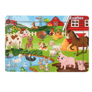 ROMPECABEZAS MADERA C/20 GRANJA MAMACRIA