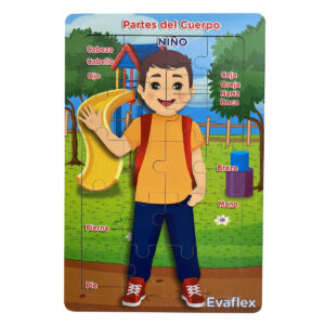 ROMPECABEZAS MADERA C/20 NIÑO PTE CUERPO