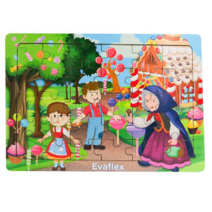 ROMPECABEZAS MADERA C/30 HANSEL Y GRETEL