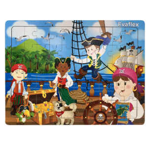 ROMPECABEZAS MADERA C/50 LOS PIRATAS