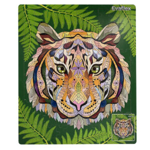 ROMPECABEZAS MADERA C/100 TIGRE MANDALA