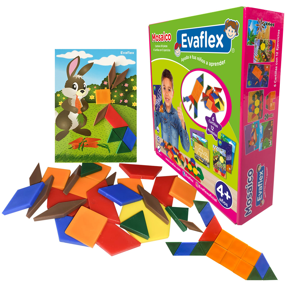 MOSAICO C/220 PZ + 6 CARTILLA C/12 EJERC