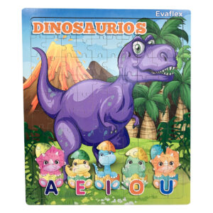 ROMPECABEZAS MADERA C/100 DINOSAURIO REX