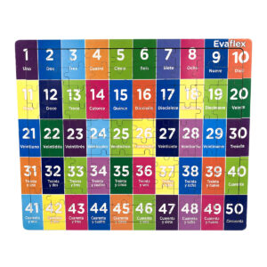 ROMPECABEZAS MADERA C/100 NUMS. 1 AL 100