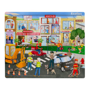 ROMPECABEZAS MADERA C/100 SERV.COMUNIDAD