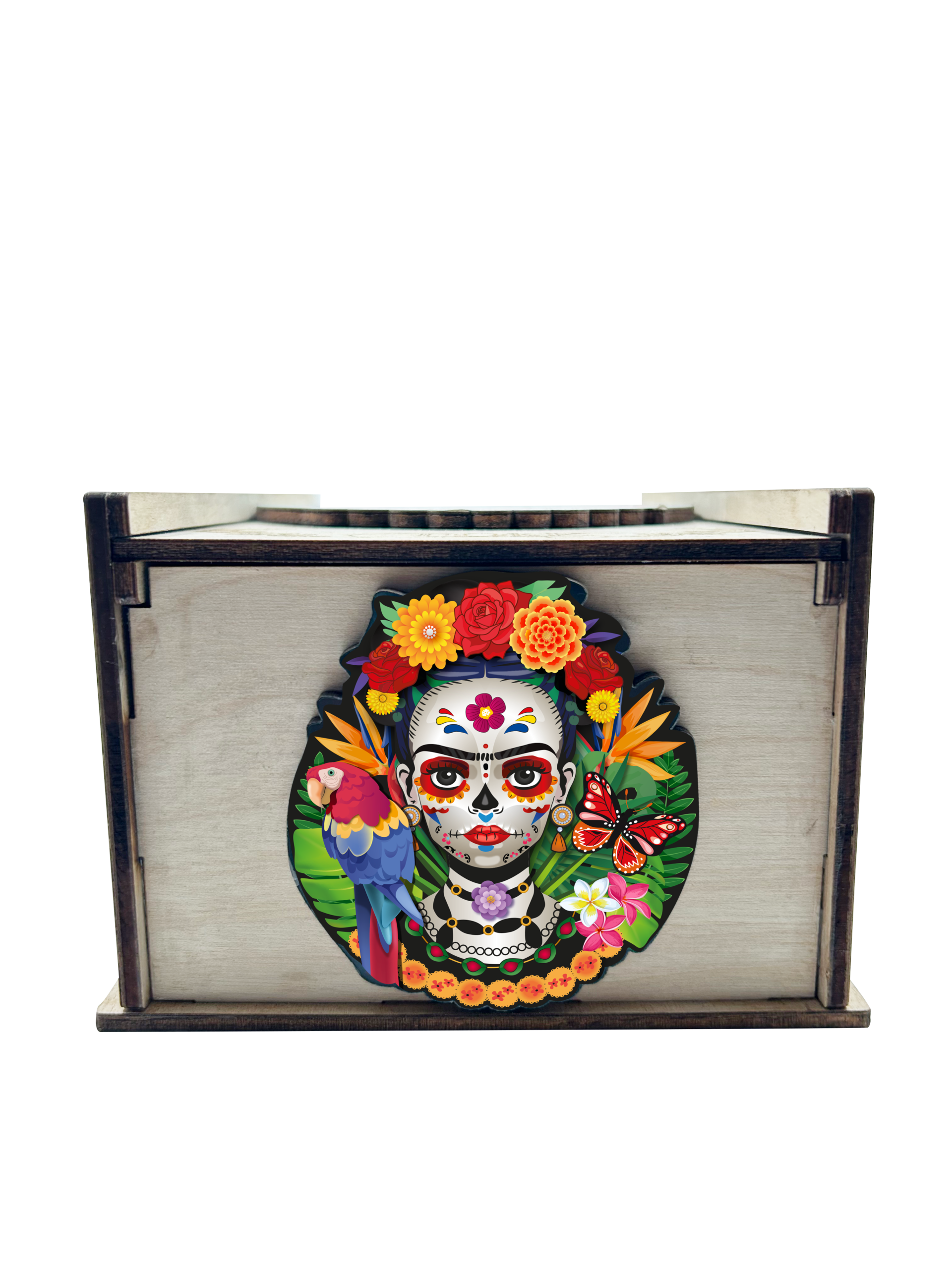 Rompecabezas de madera folk La Catrina 400 pzs - Imagen 3